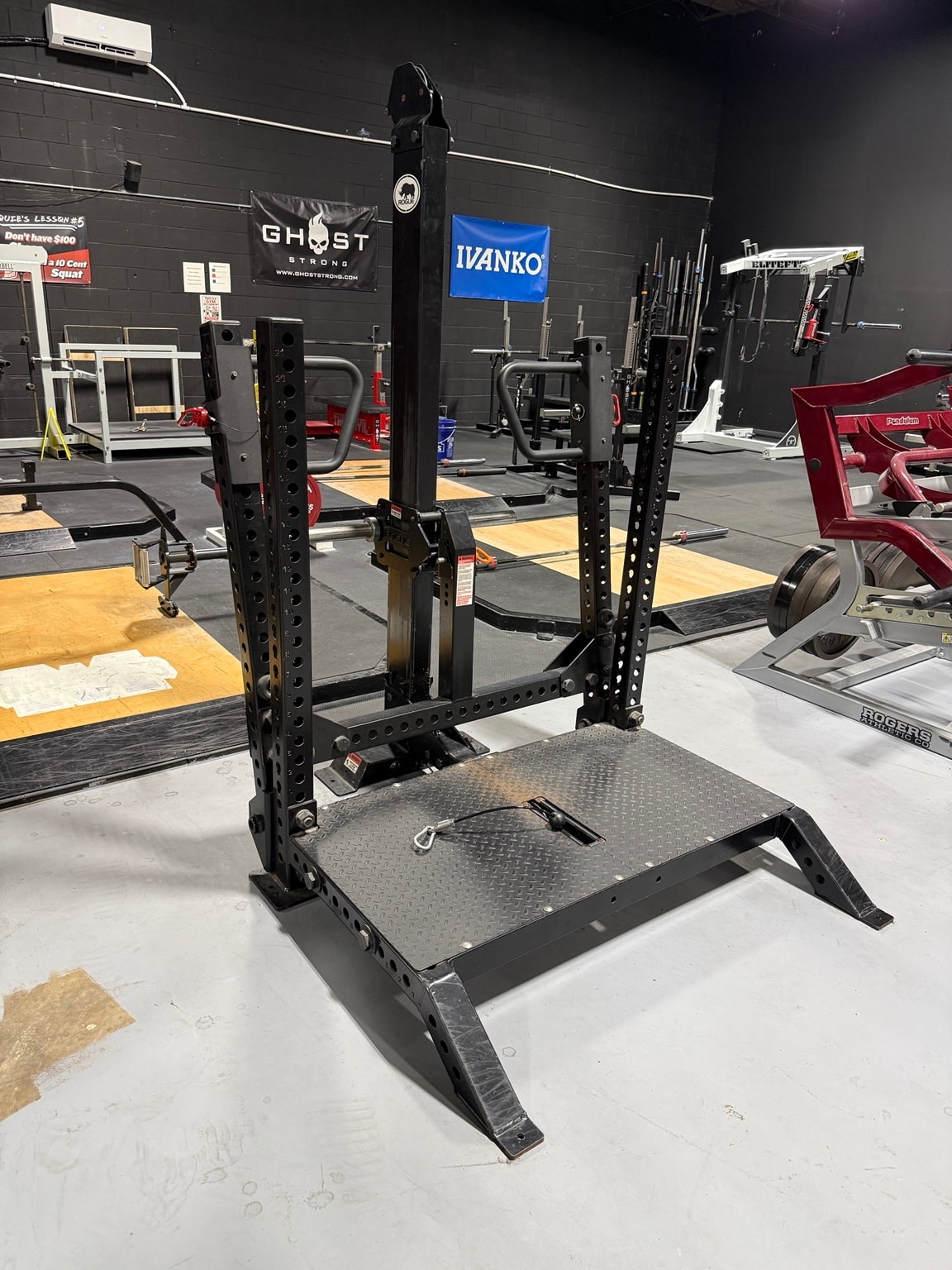 Paramount tricep extension machine at Full Tilt Barbell Club