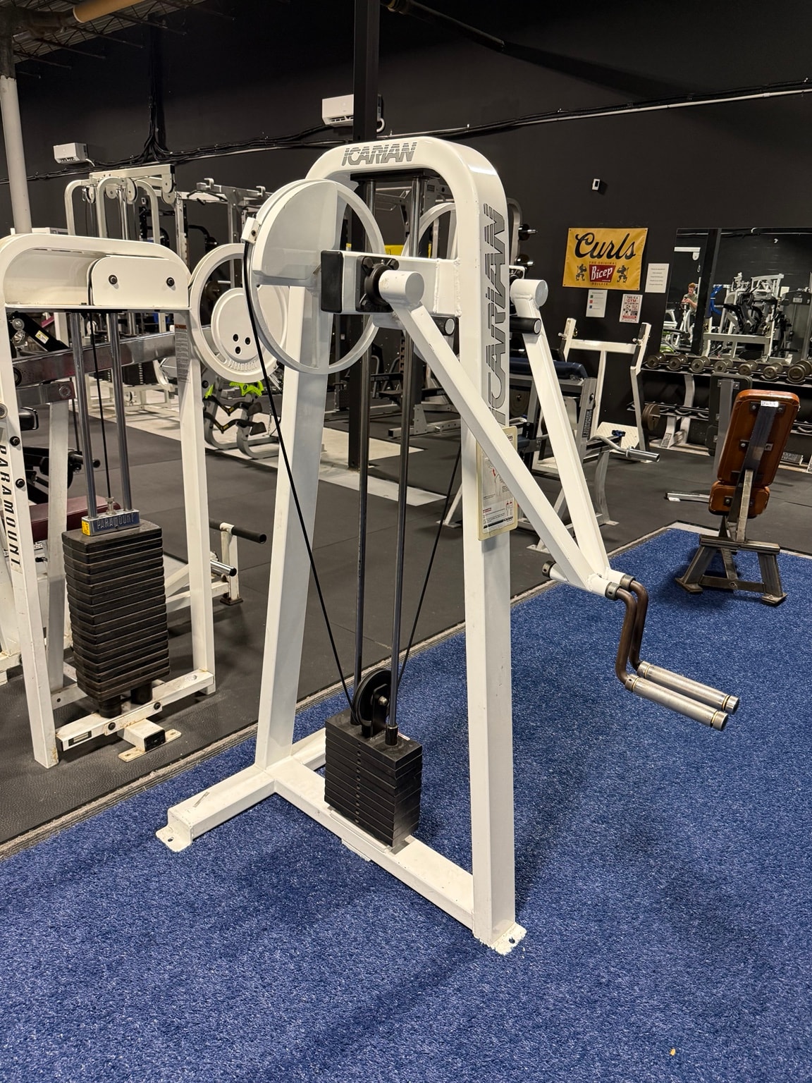 Icarian cable machine at Full Tilt Barbell Club